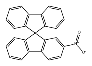 9,9'-Spirobi[9H-fluorene], 2'-nitro- Struktur