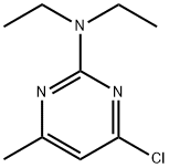 2-Pyrimidinamine, 4-chloro-N,N-diethyl-6-methyl- Structure