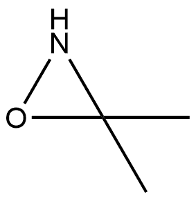 Oxaziridine, 3,3-dimethyl- Struktur