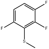 Methyl(2,3,6-trifluorophenyl)sulfane Structure