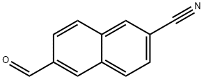 6-甲酰基-2-萘腈 结构式