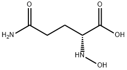 (2R)-2-氨基-4-(羟基甲酰胺)丁酸, 56614-12-1, 结构式