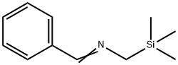 Methanamine, N-(phenylmethylene)-1-(trimethylsilyl)- Struktur