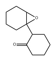 Cyclohexanone, 2-(7-oxabicyclo[4.1.0]hept-1-yl)- Structure