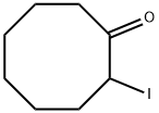 Cyclooctanone, 2-iodo- Structure