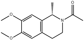 Isoquinoline, 2-acetyl-1,2,3,4-tetrahydro-6,7-dimethoxy-1-methyl-, (1S)- (9CI)