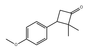 Cyclobutanone, 3-(4-methoxyphenyl)-2,2-dimethyl-
