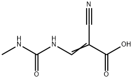 2-Propenoic acid, 2-cyano-3-[[(methylamino)carbonyl]amino]-