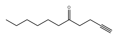 1-ウンデシン-5-オン 化学構造式