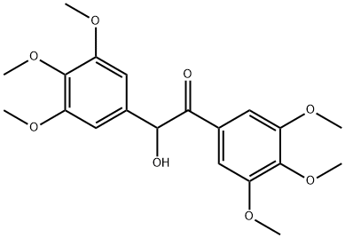 3,3'',4,4'',5,5''-Hexamethoxybenzoin Struktur