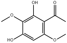 1-(2,4-Dihydroxy-3,6-dimethoxyphenyl)ethanone Structure