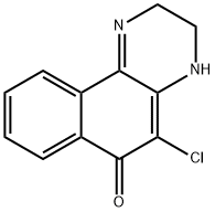 Benzo[f]quinoxalin-6(2H)-one, 5-chloro-3,4-dihydro- Struktur