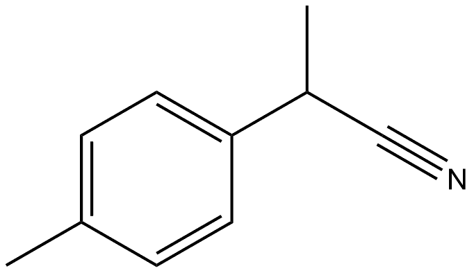 2-(4-methylphenyl)propanenitrile Structure