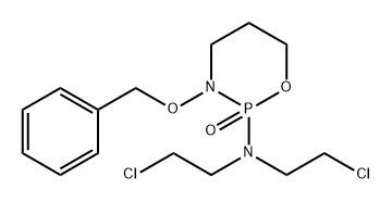 2H-1,3,2-Oxazaphosphorin-2-amine, N,N-bis(2-chloroethyl)tetrahydro-3-(phenylmethoxy)-, 2-oxide