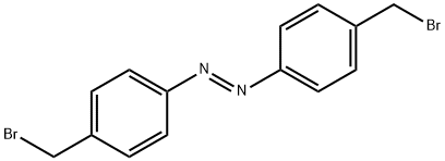 4,4'-二溴甲基偶氮苯 结构式