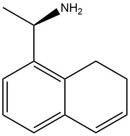 1-Naphthalenemethanamine, 7,8-dihydro-a-methyl-, (aR)-, 802918-45-2, 结构式