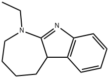 Azepino[2,3-b]indole,1-ethyl-1,2,3,4,5,5a-hexahydro-(8CI) Structure