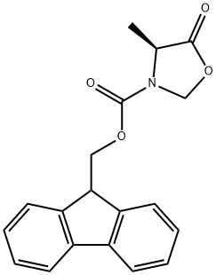 3-Oxazolidinecarboxylic acid, 4-methyl-5-oxo-, 9H-fluoren-9-ylmethyl ester, (4S)-