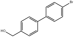 4'-BroMo[1,1'-biphenyl]-4-Methanol,4-(4-broMophenyl)phenyl-Methanol Structure