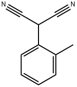 Propanedinitrile, 2-(2-methylphenyl)- Structure