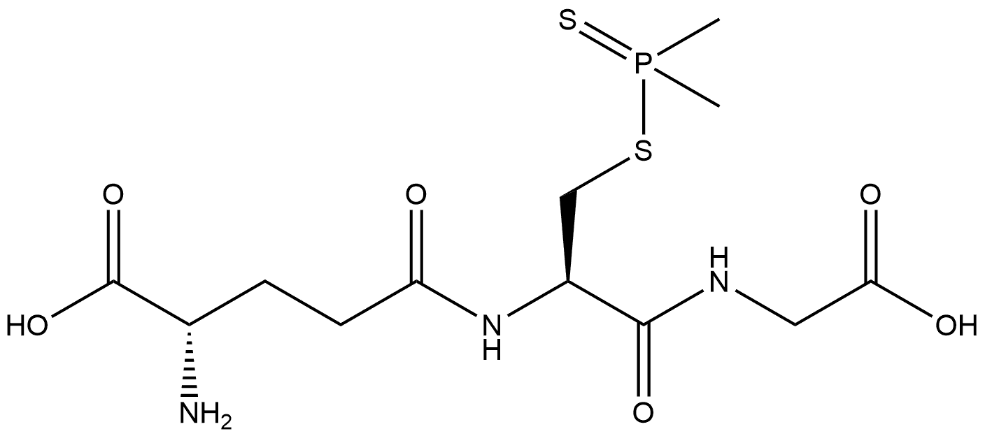 Glycine, N-[S-(dimethylphosphinothioyl)-N-L-γ-glutamyl-L-cysteinyl]- (9CI)