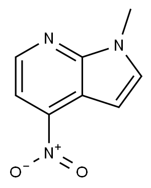 1H-Pyrrolo[2,3-b]pyridine, 1-methyl-4-nitro-