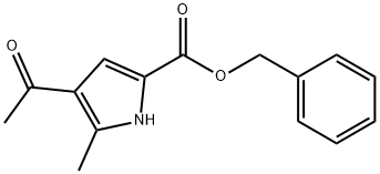 1H-Pyrrole-2-carboxylic acid, 4-acetyl-5-methyl-, phenylmethyl ester