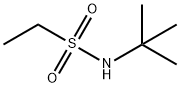 Ethanesulfonamide, N-(1,1-dimethylethyl)- Structure