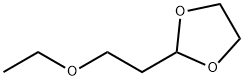 1,3-Dioxolane, 2-(2-ethoxyethyl)- Structure