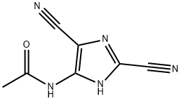 Acetamide, N-?(2,?4-?dicyano-?1H-?imidazol-?5-?yl)?- (9CI) Struktur