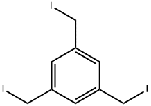 Benzene, 1,3,5-tris(iodomethyl)- 结构式