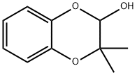 1,?4-?Benzodioxin-?2-?ol, 2,?3-?dihydro-?3,?3-?dimethyl- (9CI) 结构式