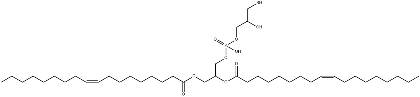 dioleoylphosphatidylthioglycerol Structure
