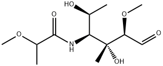 N-acylkansosamine Struktur