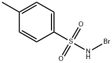 Benzenesulfonamide, N-bromo-4-methyl- Struktur