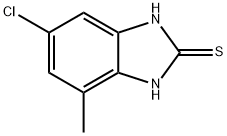 2H-Benzimidazole-2-thione,6-chloro-1,3-dihydro-4-methyl-(9CI) Structure