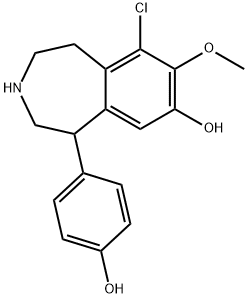 7-methoxyfenoldopam Struktur