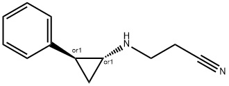 N-2-cyanoethyltranylcypromine Structure