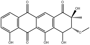 aranciamycinone 结构式