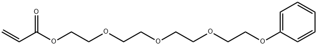 polyethylene glycol phenyl ether acrylate Struktur