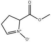 2H-Pyrrole-2-carboxylicacid,3,4-dihydro-,methylester,1-oxide(9CI) Structure