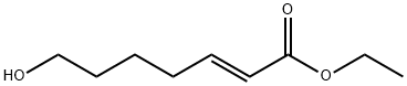 (E)-7-羟基庚-2-烯酸乙酯 结构式