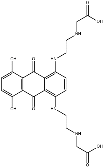 mitoxantrone dicarboxylic acid Structure
