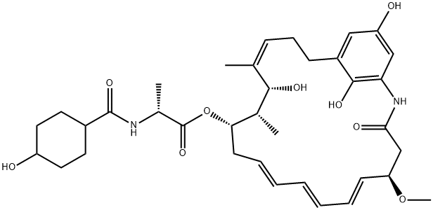 34-hydroxymycotrienin II Structure
