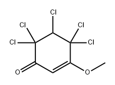2-Cyclohexen-1-one, 4,4,5,6,6-pentachloro-3-methoxy-