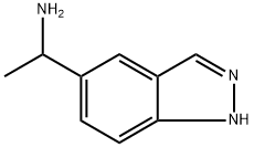 1-(1H-Indazol-5-yl)ethanamine 结构式