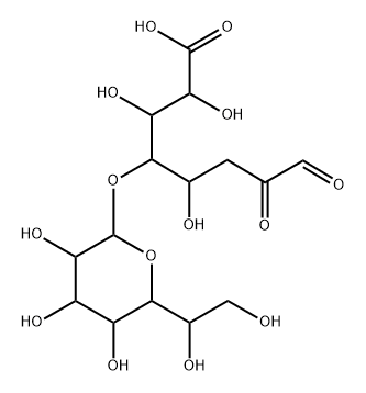 heptosyl-2-keto-3-deoxyoctonate 结构式