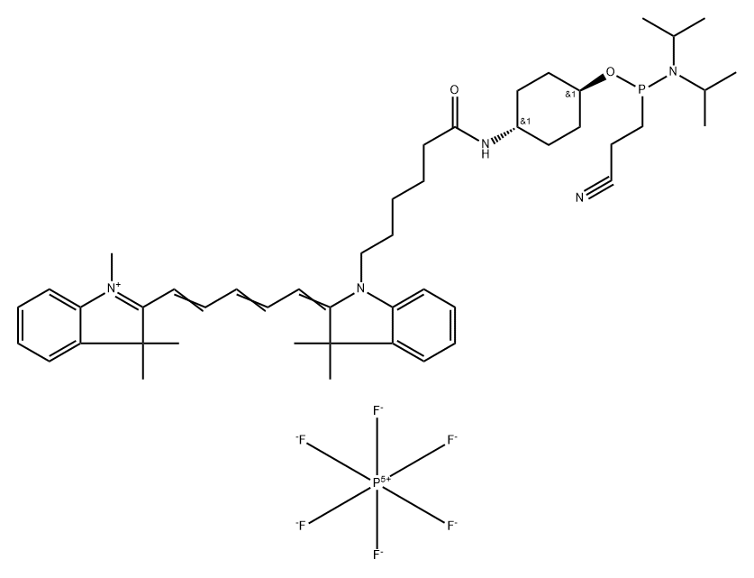 QUASAR 670 CE 亚磷酰胺 结构式