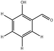 BENZALDEHYDE-2,3,4,5-D4, 6-HYDROXY-, 1054450-84-8, 结构式
