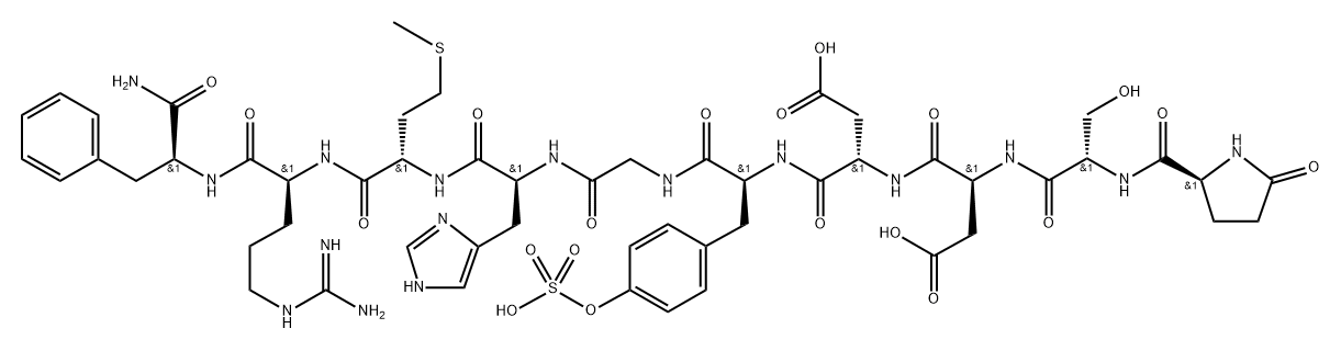 leucosulfakinin II Structure